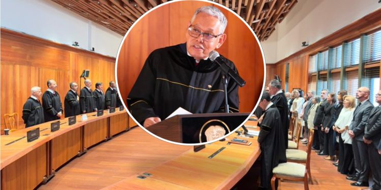 Juan Carlos Sosa Londoño tomó posesión como nuevo magistrado de la Sala Civil, Agraria y Rural de la Corte Suprema de Justicia