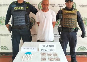Capturan a presunto traficante de estupefacientes en el barrio Las Colonias de Soledad