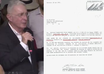Uribe responde a Petro: “Otra mentira del Pte Petro, me respondió que no fui indultado, aquí escribió lo contrario”