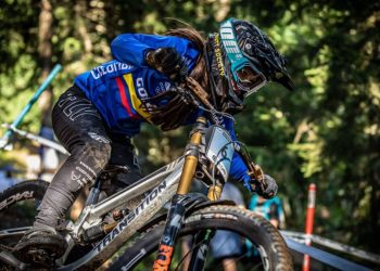 Dos colombianos a la final de la Copa Mundo de downhill