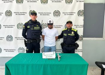 Capturado hombre por porte ilegal de arma de fuego en el corredor portuario de Barranquilla