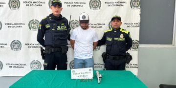 Capturado hombre por porte ilegal de arma de fuego en el corredor portuario de Barranquilla