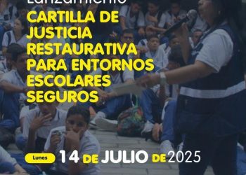 Barranquilla lanza Cartilla de Justicia Restaurativa para Entornos Escolares Seguros