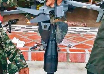 Disidencias de ‘Mordisco’ atacaron con drones a lancha de la Armada en el Cauca