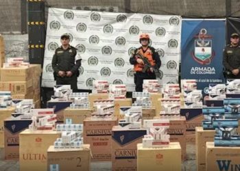 Armada incauta más de 500 mil cajetillas de cigarrillos de contrabando en Atlántico y Magdalena