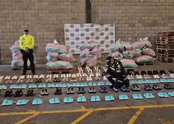 Se quedaron sin pinta: Policía decomisa más de $1.200 millones en ropa y zapatos de contrabando en Barranquilla
