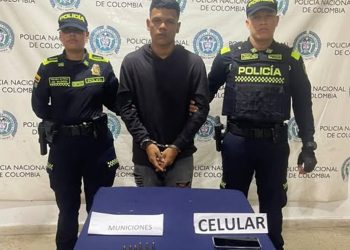 Capturado en Malambo con munición de alto calibre durante patrullaje policial