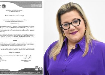 MaryLuz Stevenson del Vecchio asume como rectora encargada de la Universidad del Atlántico