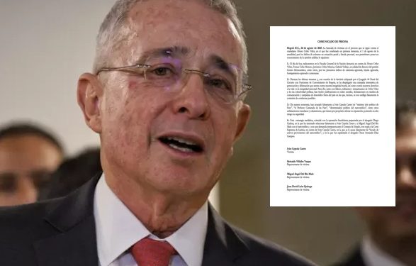 Víctimas del caso Uribe denunciarán al expresidente y a sus hijos ante la Fiscalía