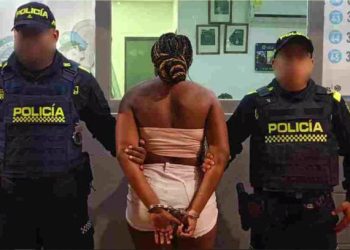 Capturan en Cartagena a mujer que estafaba comercios con comprobantes bancarios falsos