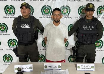 Cayó alias ‘Charawy’, el hombre que sembraba terror con panfletos y granadas en Barranquilla