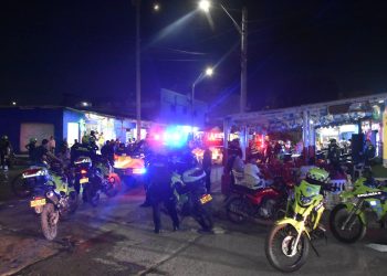 45 capturas y 24 armas incautadas durante las  ‘Caravanas por la vida’ en Barranquilla