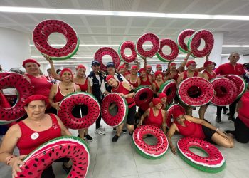 Con una Gimnasiada Saludable, más de 600 adultos mayores celebraron su día
