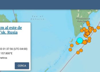Fuerte sismo de magnitud 7.0 sacude el este de Severo-Kurilsk, Rusia