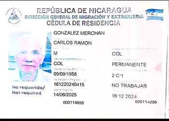 Carlos Ramón González, implicado en escándalo de la UNGRD, obtuvo residencia en Nicaragua