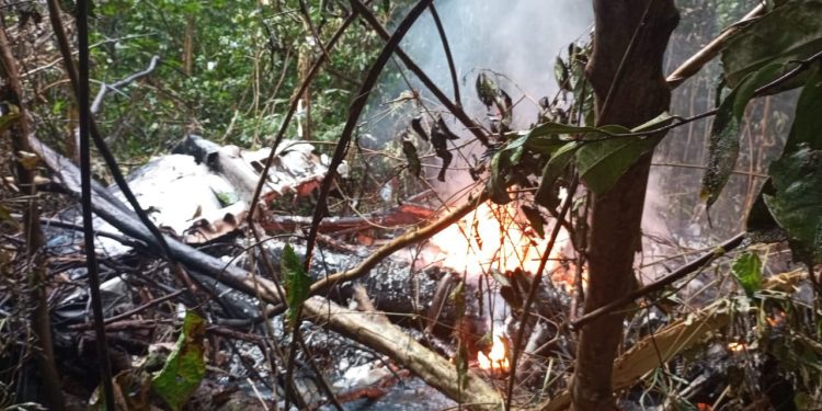 Avión ambulancia se accidenta en Vaupés: cuatro personas fallecieron