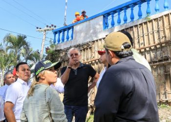El atrio de la iglesia de Usiacurí, corazón de las fiestas patronales