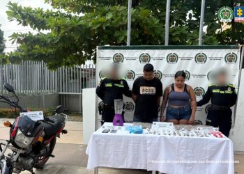 Envían a la cárcel a pareja señalada de distribuir drogas en Cartagena