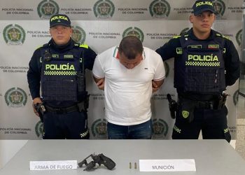 Capturado hombre con arma ilegal en Villa Estadio