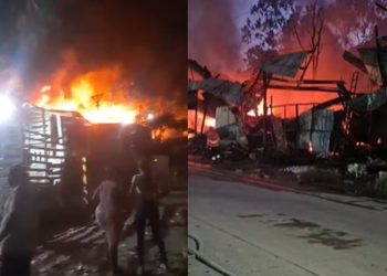 Incendio devoró varios hogares en Cuchilla de Villate