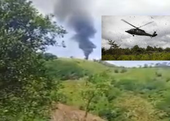 Disidentes de las FARC asesinan a ocho policías tras derribar un helicóptero en Antioquia