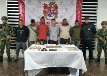 Ejército Nacional capturó a siete presuntos integrantes de Los Pachenca y recuperó dos menores de edad