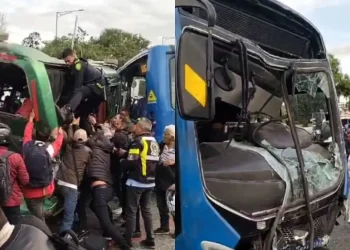 Choque múltiple en la Avenida Boyacá deja 29 heridos y caos vehicular en Bogotá