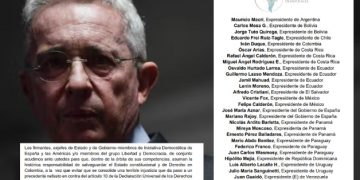 Expresidentes cierran filas en respaldo a Álvaro Uribe: “Evitemos una terrible injusticia”