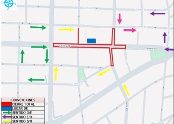 Atención a los cierres viales por grabaciones