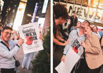 Barranquilla brilla en Times Square como preámbulo a su debut en la Semana de la Moda de Nueva York