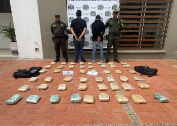 Así iban a ingresar 27 kilos de marihuana a Cartagena: “Estaban camuflados”