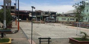 Ataque armado en El Carmelo, Cauca, deja un Policía muerto, y cuatro más heridos y destrucción total y dolor en la comunidad