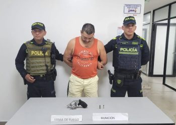 Capturado en Soledad un hombre con arma de fuego en el barrio Villa Estadio