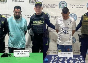 Entre fierros y “bareta”: cayeron dos pillos armados y cargados en Barranquilla y Malambo