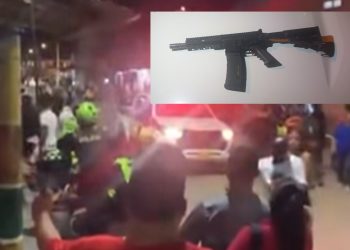Fusil en mano: patrulla de la Policía fue emboscada en el oriente de Cali