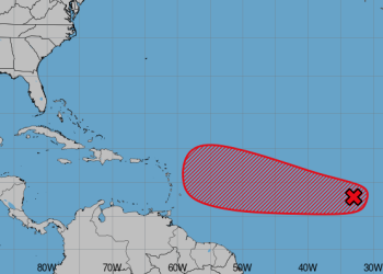 Onda tropical en el Atlántico tiene 80 % de probabilidad de convertirse en ciclón