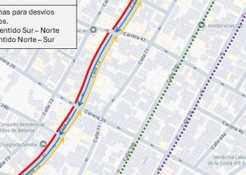 ¡Ojo conductores! La calle 72 se cierra por tramos desde este 10 de septiembre
