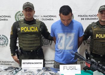 Capturan a alias ‘El Negro Daniel’ con fusil AR-15 en Barranquilla: presunto miembro de ‘Los Costeños’