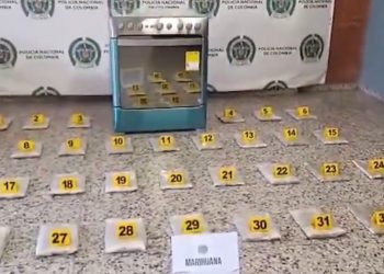 De la cocina… al calabozo: cae mujer que escondía 21 kilos de marihuana en una estufa rumbo a San Andrés