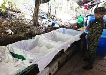 ¡Narcolaboratorio al suelo! Ejército destruye más de media tonelada de cocaína en Puerto Rico, Meta