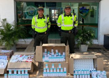 Incautan más de 900 unidades de medicamentos sin registro en el Puente Pumarejo
