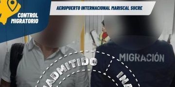 Ecuador impidió ingreso de colombiano buscado por narcotráfico: tenía pasaporte falso