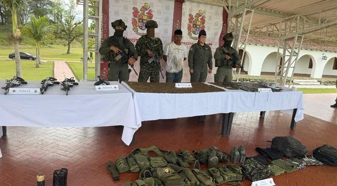 Capturan a alias ‘Stiven’, cabecilla de la estructura ‘Carlos Patiño’ de las disidencias de las FARC, en El Tambo, Cauca