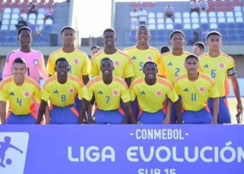 Colombia Sub-15 se juega una carta clave ante Perú en la Liga Evolución 2025