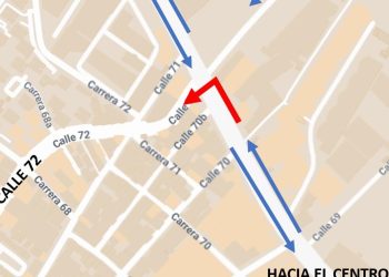 Nuevas medidas de tránsito en la Vía 40 para mejorar la seguridad vial