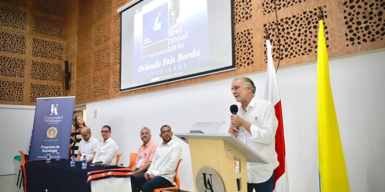 Gobernador Verano conmemora a Orlando Fals Borda y llama a los jóvenes a seguir su legado