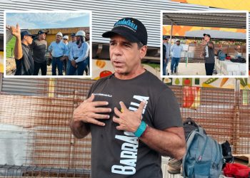 Alcalde Char inspecciona las obras de transformación del mercado El Playón en su tercera fase