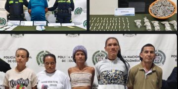 Caen nueve personas en Barranquilla y Soledad por tráfico de drogas y porte ilegal de armas