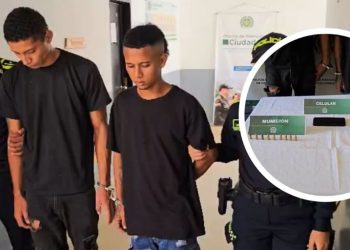 Capturados dos hombres con arma de fuego en Sabanalarga, Atlántico