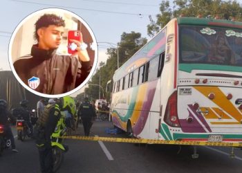 Identificado joven arrollado por bus intermunicipal en Galapa